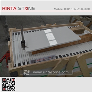 Nano White Glass Slabs Crystallized