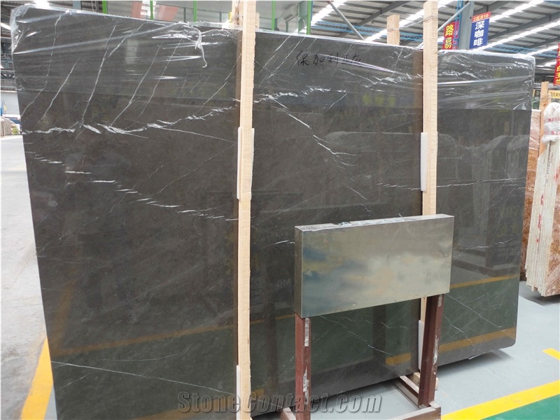 Grey Grafitti Marble Slabs Tile for Floor and Wall