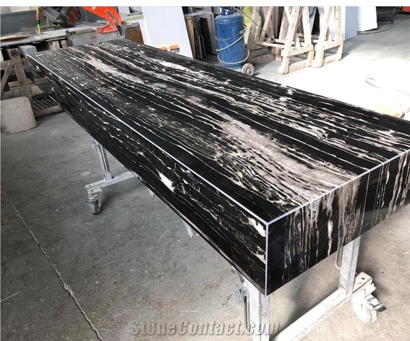 Portoro Silver Dragon Marble Countertop Vanity Top