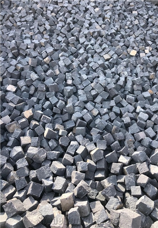 Dark Grey, Green Basalt