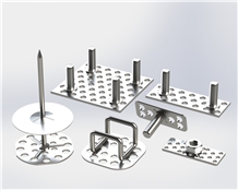 Master-Plate Bonding Fasteners Wall Cladding Anchors