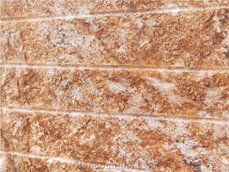 Imperial Gold Rough Granite Blocks
