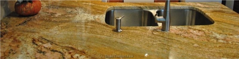 Imperial Gold Rough Granite Blocks