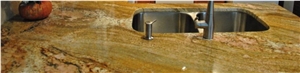 Imperial Gold Rough Granite Blocks