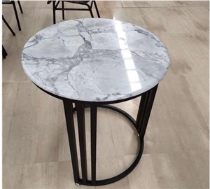 Brazil Super White Quartzite Polished Table Top