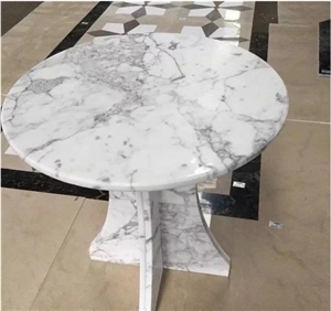 Brazil Super White Quartzite Polished Table Top