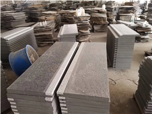 China Fuding Black G684 Stone Steps- Flamed