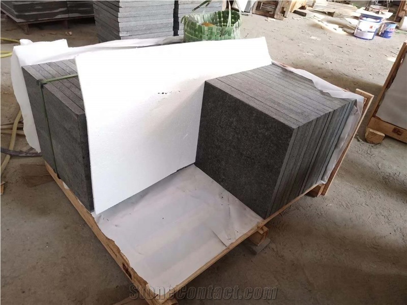 China Fuding Black G684 Stone Steps- Flamed