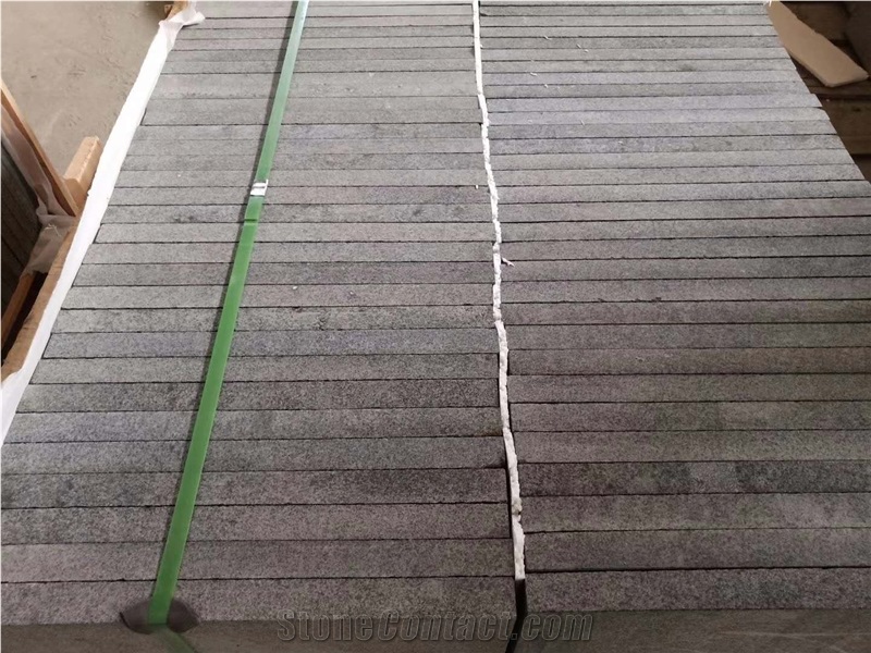 China Fuding Black G684 Stone Steps- Flamed
