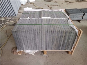 China Fuding Black G684 Stone Steps- Flamed