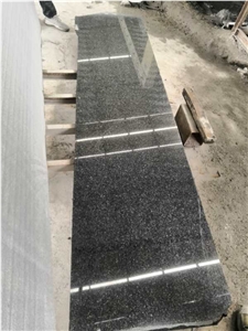 China G332 Beida Black Granite Slabs Polished