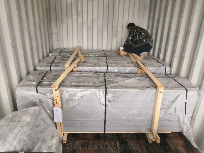 China G332 Beida Black Granite Slabs Polished