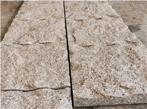 China G682 Granite Rust Stone Split Wall Tiles