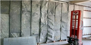 China Hainan Black Basalt Tiles Natural Wall Cladding
