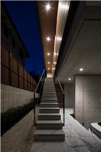 China Hainan Black Basalt Tiles Natural Wall Cladding