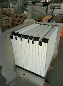 China Nano Stone Slabs Crystallized White Polished