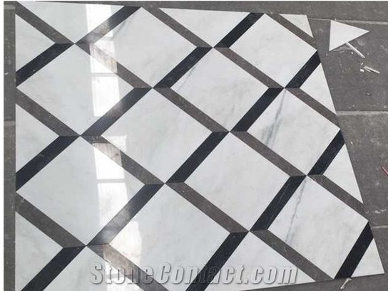 China Oriental White Marble Slabs-Polished