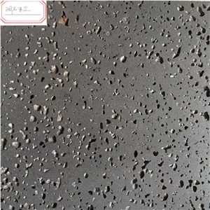 Hainan Black Basalt Honed Tiles & Slabs