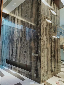 Italy Venice Brown Marble Polished Countertops