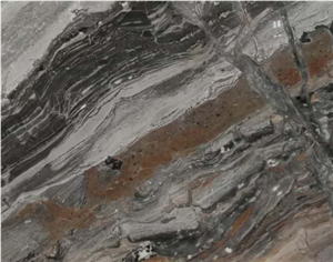 Italy Venice Brown Marble Slabs Polished
