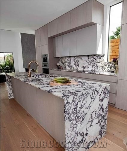 Itlay Arabescato Corchia Marble Polished Table Tops