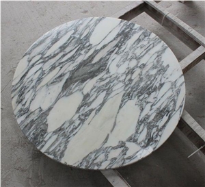 Itlay Arabescato Corchia Marble Polished Table Tops