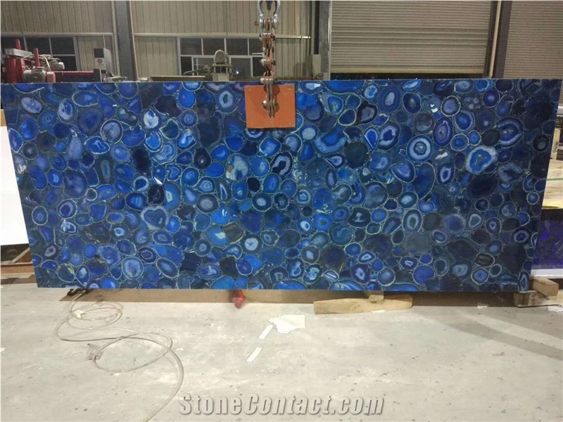 Multicolor Agate Semiprecious Stone Slabs