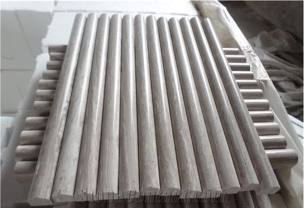 Oriental White Marble Hexagon Mosaic Wall Tiles