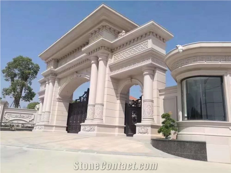 Turkey Cream Bello Limestone Split Wall & Floor