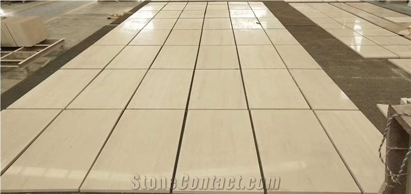 Turkey Woodstone Limestone Beige Honed Slabs