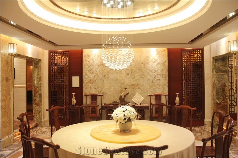 Yellow Onyx Polished Big Slabs & Wall Cladding