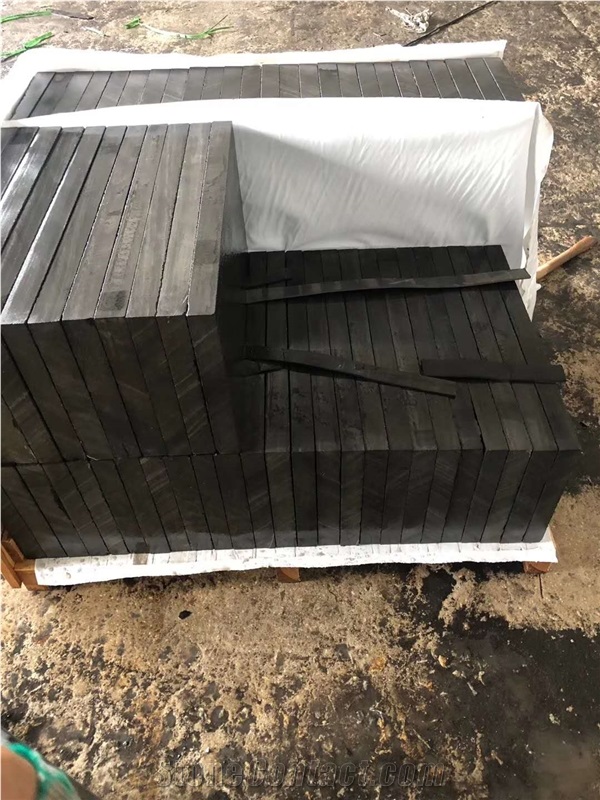 Zhangpu Black Basalt Flamed Floor Tiles & Slabs