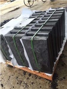 Zhangpu Black Basalt Mushroom Wall Covering Tiles