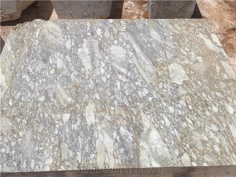 Dolomitic Calacatta Gold Oro Marble Blocks