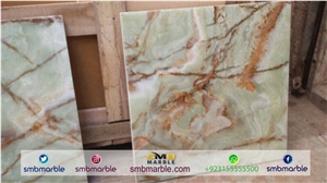 Pakistani Light Green Onyx Tiles & Slabs Pakistani Light Green Onyx Tiles & Slabs