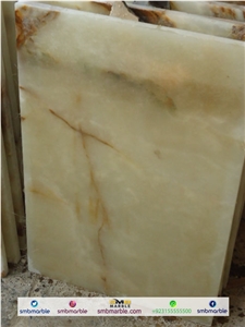 Pakistani Light Green Onyx Tiles & Slabs