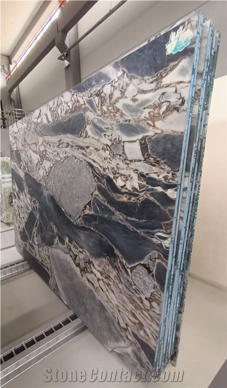 Galaxy Blue Marble Slabs