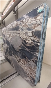 Galaxy Blue Marble Slabs