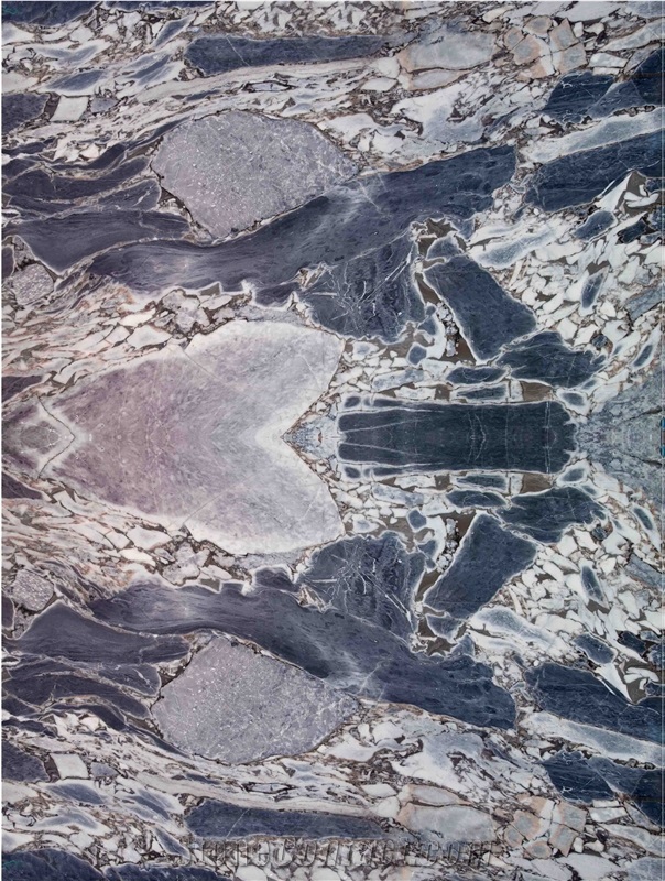 Galaxy Blue Marble Slabs