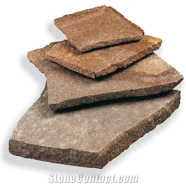 Delgorsa Porphyry Flagstone - Crazy Paving Flagstone Patio Paver