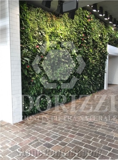 Delgorsa Porphyry Paving Tiles, Split Edges