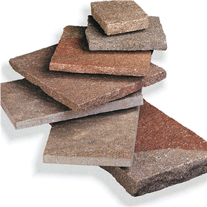 Delgorsa Porphyry Paving Tiles, Split Edges