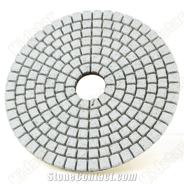 Dry and Wet Polishing 7 Step Diamond Wet Polishing