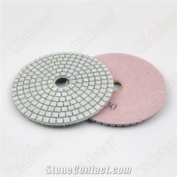 Dry and Wet Polishing 7 Step Diamond Wet Polishing