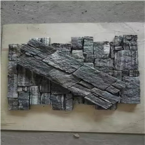 Black Granite Veneered Panel,Wall Facing Stone