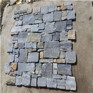 Blue Diamond Decorative Stone Cement Wall Cladding