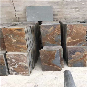 Decorative Rusty Slate Stone for Walls,Garden