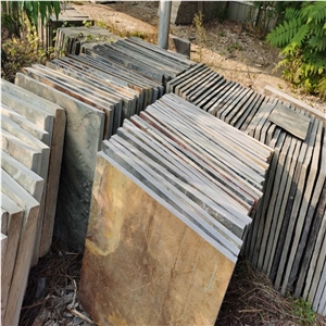 French Pattern Rusty Slate Tiles for Landscaping