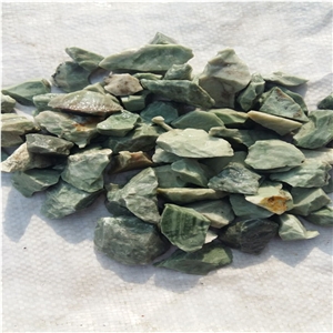 Green Crushed Stone Chips,River Rocks,Gravels