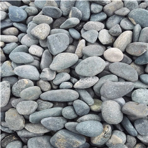 Grey Colour Pebble Stone, Washed Pebbles